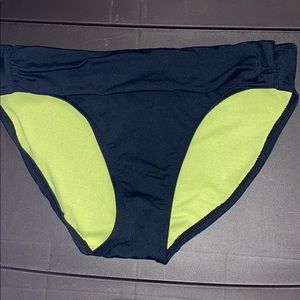 Athletes black bathing suit bottoms